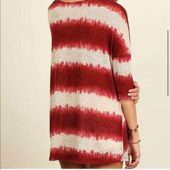 UMGEE oversized tie dye knit tunic top medium - Picture 2 of 9